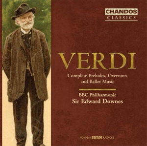 Verdi - Complete Preludes, Overtures A in the group Externt_Lager /  at Bengans Skivbutik AB (2013555)