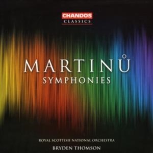 Martinu - Symphonies Nos. 1 - 6 in the group Externt_Lager /  at Bengans Skivbutik AB (2013591)