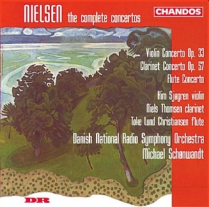Nielsen - Complete Concertos in the group CD / Klassiskt at Bengans Skivbutik AB (2013592)