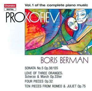 Prokofiev - Piano Music 1 in the group Externt_Lager /  at Bengans Skivbutik AB (2013643)
