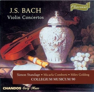 Bach - Violin Concertos in the group CD / Klassiskt at Bengans Skivbutik AB (2013680)