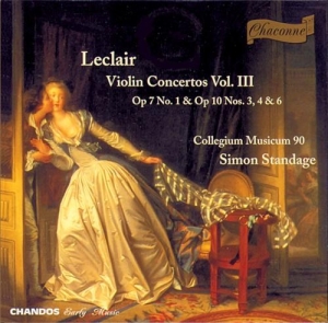 Leclair - Violin Concertos in the group Externt_Lager /  at Bengans Skivbutik AB (2013783)