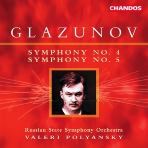 Glazunov - Symphony No. 4/Symphony No. 5 in the group Externt_Lager /  at Bengans Skivbutik AB (2013837)