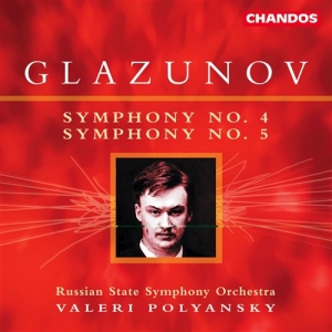Glazunov - Symphony No. 4/Symphony No. 5 in the group CD / Klassiskt at Bengans Skivbutik AB (2013837)