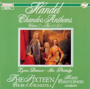 Handel - Chandos Anthems Vol 2 in the group Externt_Lager /  at Bengans Skivbutik AB (2013875)