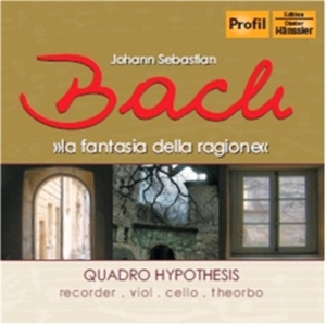 Bach J.S - La Fantasia Della Ragione in the group Externt_Lager /  at Bengans Skivbutik AB (2014686)