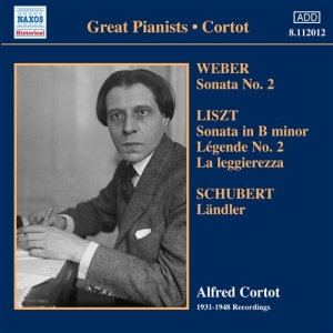 Weber / Schubert / Liszt - Cortot in the group Externt_Lager /  at Bengans Skivbutik AB (2014704)