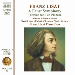 Liszt - Faust Symphony Version For Two Pian in the group Externt_Lager /  at Bengans Skivbutik AB (2015133)