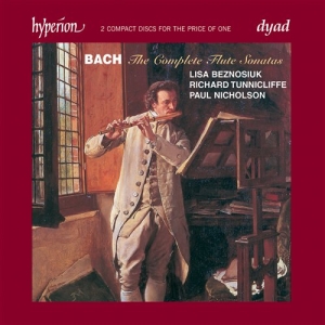 Bach - The Complete Flute Sonatas in the group Externt_Lager /  at Bengans Skivbutik AB (2015139)