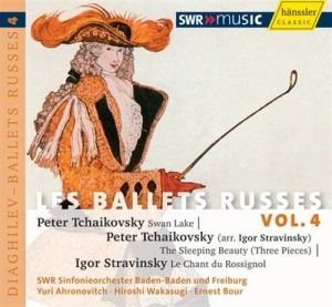Stravinsky Tschaikovsky - V 4: Les Ballets Russes in the group Externt_Lager /  at Bengans Skivbutik AB (2015222)