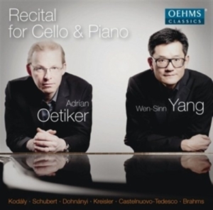 Various Composers - Recital For Cello & Piano in the group Externt_Lager /  at Bengans Skivbutik AB (2016005)