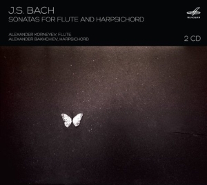 Bach - Sonatas For Flute And Harpsichord in the group CD / Klassiskt at Bengans Skivbutik AB (2016124)