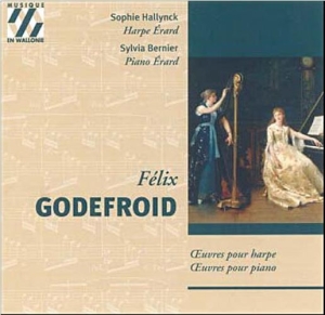 Godefroid - Pièces Pour Harpe Et Pour Piano in the group Externt_Lager /  at Bengans Skivbutik AB (2016231)