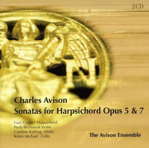 Avisoncharles - Sonatas For Harpsichord Opus 5 & 7 in the group Externt_Lager / at Bengans Skivbutik AB (2016527)