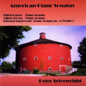 Carterroszamacdowell - American Piano Sonatas in the group Externt_Lager /  at Bengans Skivbutik AB (2016612)