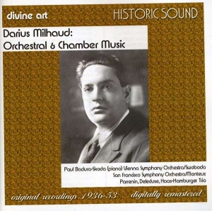 Milhauddarius - Orchestral-& Chamber Music in the group Externt_Lager /  at Bengans Skivbutik AB (2016743)