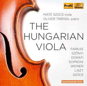 Various Composers - The Hungarian Viola in the group CD / Klassiskt at Bengans Skivbutik AB (2016901)