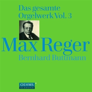Reger Max - Das Gesamte Orgelwerk Vol. 3 in the group Externt_Lager /  at Bengans Skivbutik AB (2017025)