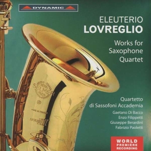 Lovreglio Eleuterio - Works For Saxophone Quartet in the group Externt_Lager /  at Bengans Skivbutik AB (2017135)