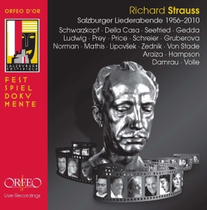 Strauss Richard - Salzburg Lieder Evenings, 1956-2010 in the group Externt_Lager / at Bengans Skivbutik AB (2017437)