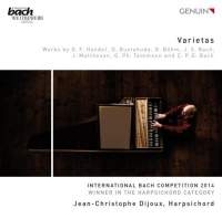 Bach / Handel / Telemann - Varietas - Harpsichord Music in the group Externt_Lager /  at Bengans Skivbutik AB (2017462)