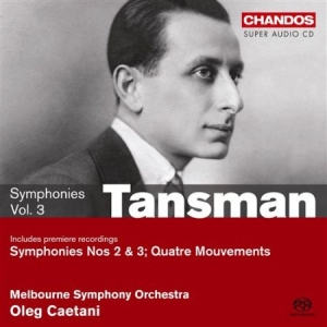 Tansman - Symphonies Vol 3 in the group MUSIK / SACD / Klassiskt at Bengans Skivbutik AB (2034437)