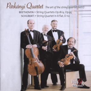 Parkanyi Quartet - Art Of String Quartet 2 in the group CD / Klassiskt,Övrigt at Bengans Skivbutik AB (2034923)