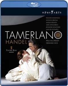 Händel - Tamerlano (Blu-Ray) in the group MUSIK / Musik Blu-Ray / Klassiskt at Bengans Skivbutik AB (2035088)