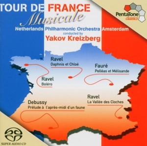Ravel/Faure/Debussy - Tour De France Musicale in the group MUSIK / SACD / Klassiskt at Bengans Skivbutik AB (2036338)