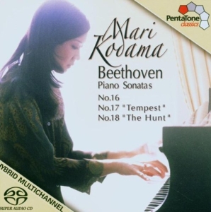 Beethoven - Klaviersonaten 16,17,18 in the group MUSIK / SACD / Klassiskt at Bengans Skivbutik AB (2036341)