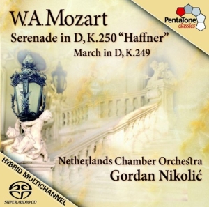 Mozart - Haffner-Serenade Kv 250/Marsch in the group Externt_Lager /  at Bengans Skivbutik AB (2036360)