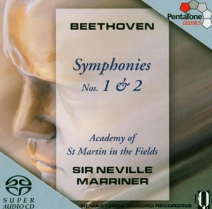 Beethoven - Sinfonie 1 + 2 in the group MUSIK / SACD / Klassiskt at Bengans Skivbutik AB (2036380)