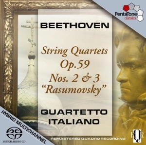 Beethoven - Streichquartette Op.59 2 & 3 in the group MUSIK / SACD / Klassiskt at Bengans Skivbutik AB (2036493)