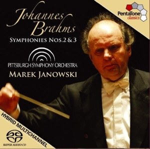 Brahms - Sinfonien 2 & 3 in the group MUSIK / SACD / Klassiskt at Bengans Skivbutik AB (2036507)