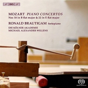 Mozart - Piano Concertos 18&22 in the group MUSIK / SACD / Klassiskt at Bengans Skivbutik AB (2036940)