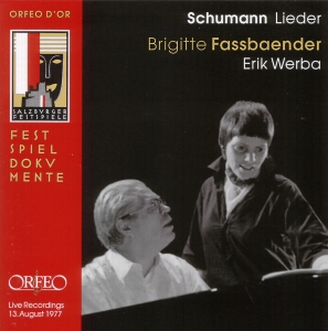 Schumann Robert - Liederabend in the group Externt_Lager /  at Bengans Skivbutik AB (2040936)