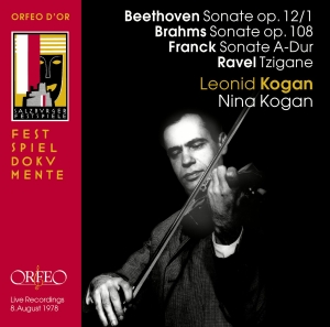 Beethoven / Brahms / Ravel - Violin Sonatas in the group CD / Klassiskt at Bengans Skivbutik AB (2040954)