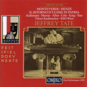 Monteverdi Claudio / Henze H W - Il Ritorno D´Ulisse (3 Cd) in the group Externt_Lager /  at Bengans Skivbutik AB (2042732)