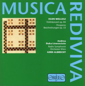 Wellesz Egon - Violin Concerto in the group CD / Klassiskt at Bengans Skivbutik AB (2043760)