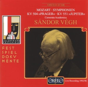 Mozart W A - Symphonies Nos. 38 & 41 in the group CD / Klassiskt at Bengans Skivbutik AB (2043766)