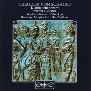 Schacht Theodor Von - Clarinet Concertos in the group Externt_Lager /  at Bengans Skivbutik AB (2044530)