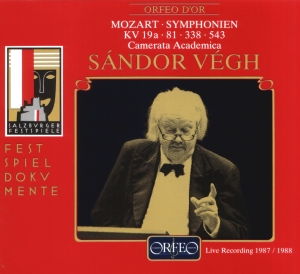 Mozart W A - Symphonies Nos. 34 & 39 in the group Externt_Lager /  at Bengans Skivbutik AB (2044543)