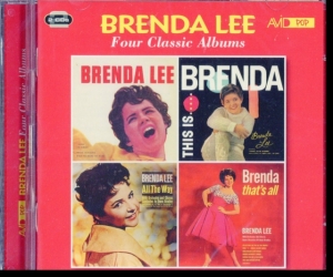 Lee Brenda - Four Classic Albums in the group CD / Pop-Rock at Bengans Skivbutik AB (2060349)