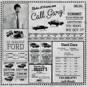 Gary - Used Cars B/W Wish You Were He in the group VINYL / Pop-Rock at Bengans Skivbutik AB (2062540)