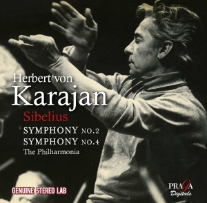 Herbert Von Karajan - Sibelius: Symphonies No. 2 & 4 in the group CD / Klassiskt,Övrigt at Bengans Skivbutik AB (2070016)