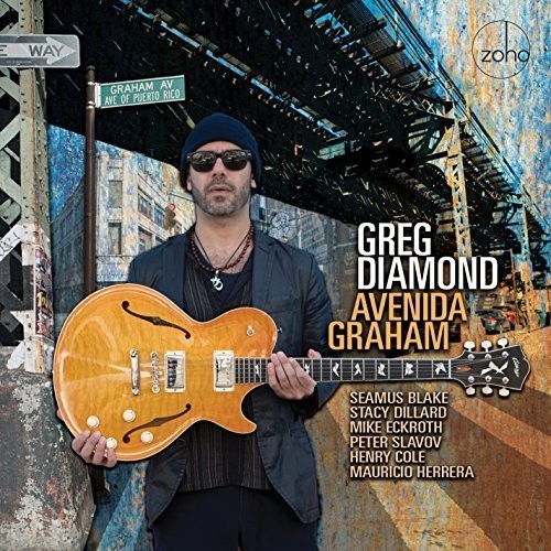 Diamond Greg - Avenida Graham in the group CD / Jazz/Blues at Bengans Skivbutik AB (2102021)