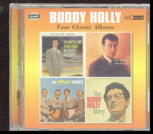 Holly Buddy - Four Classic Albums in the group CD / Pop-Rock at Bengans Skivbutik AB (2103315)