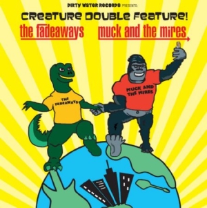Fadeaways Vs. Muck And The Mires - Creature Double Feature! in the group VINYL / Rock at Bengans Skivbutik AB (2108454)