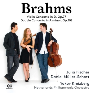 Julia Fischer Daniel Müller-Schott - Violin Concerto In D, Op. 77 & Doub in the group MUSIK / SACD / Klassiskt at Bengans Skivbutik AB (2109361)