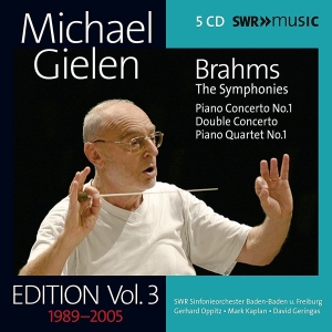 Swr Sinfonieorchester Baden-Baden U - Michael Gielen Edition, Vol. 3: Bra in the group CD / Klassiskt at Bengans Skivbutik AB (2109366)